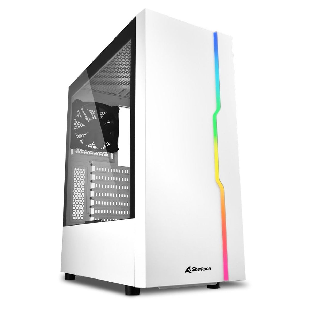 Sharkoon RGB SLIDER White, tower case