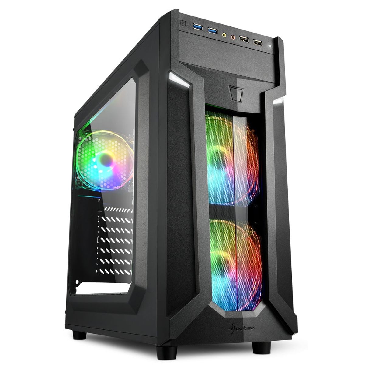 Sharkoon VG6-W RGB - window