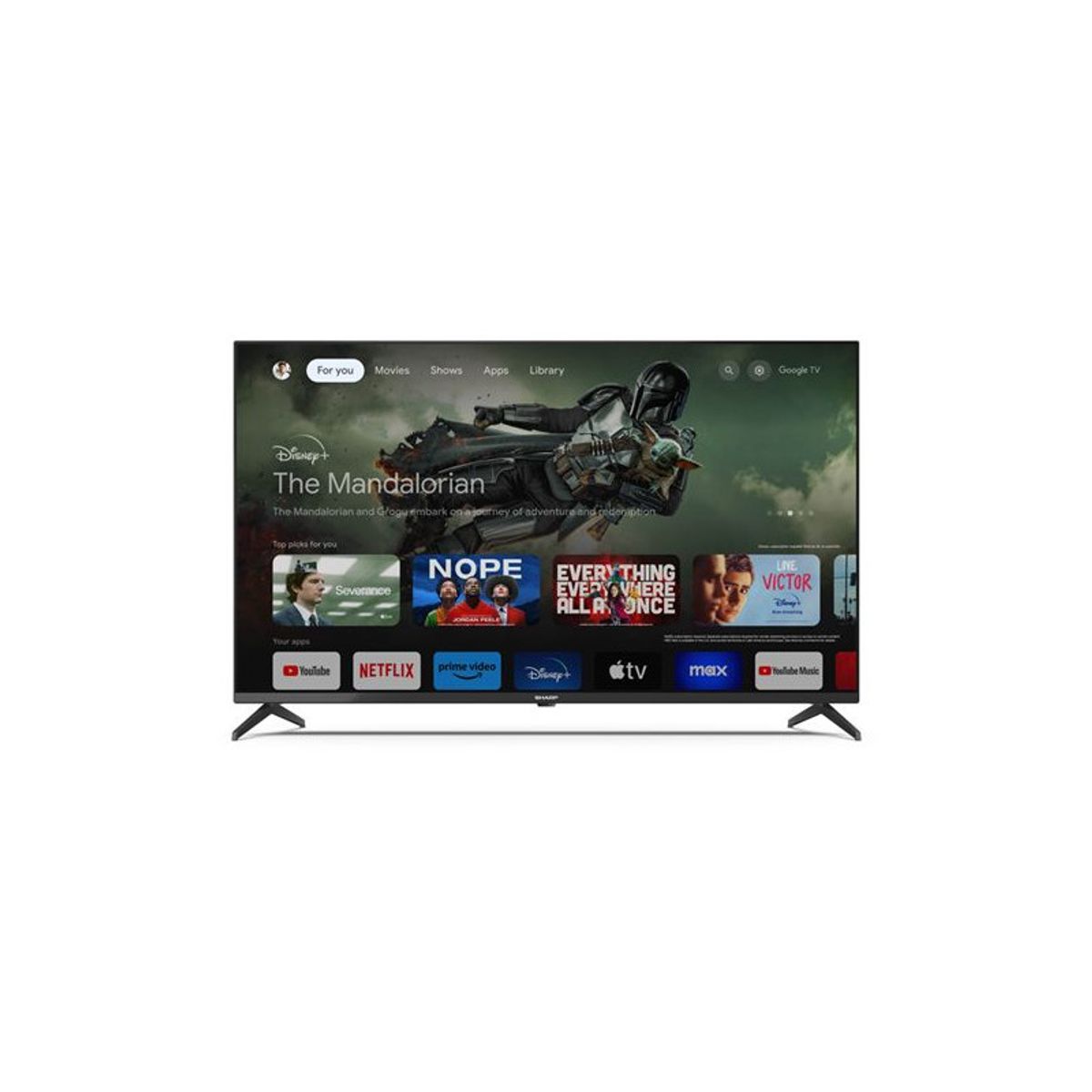 SHARP 43GL4260E UHD 4K Android TV 43"