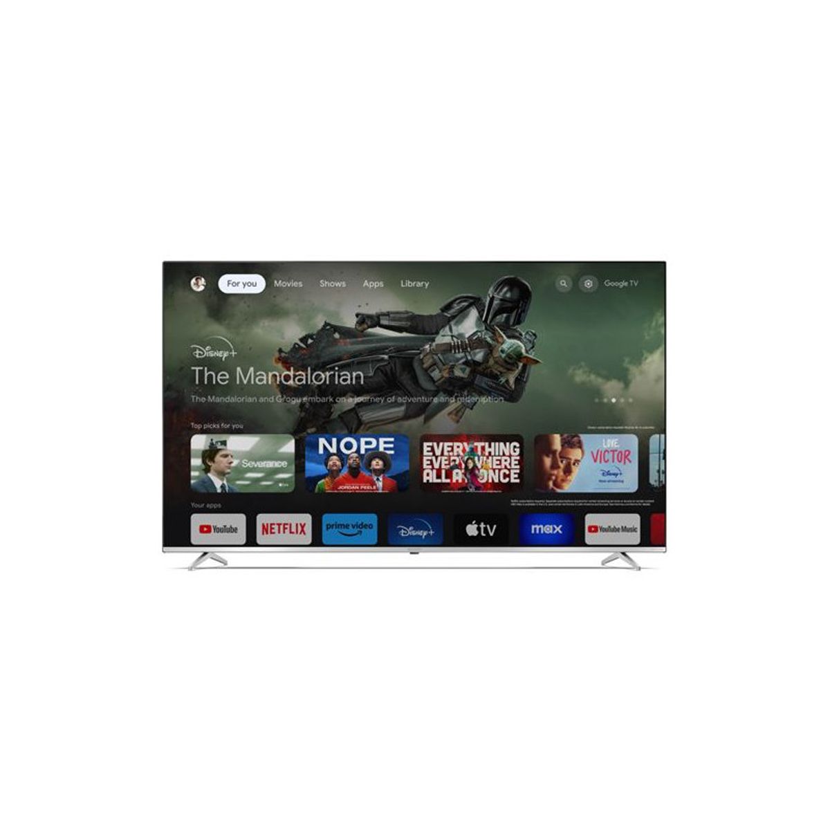 SHARP 70GP6260E QLED 4K Google TV 70"