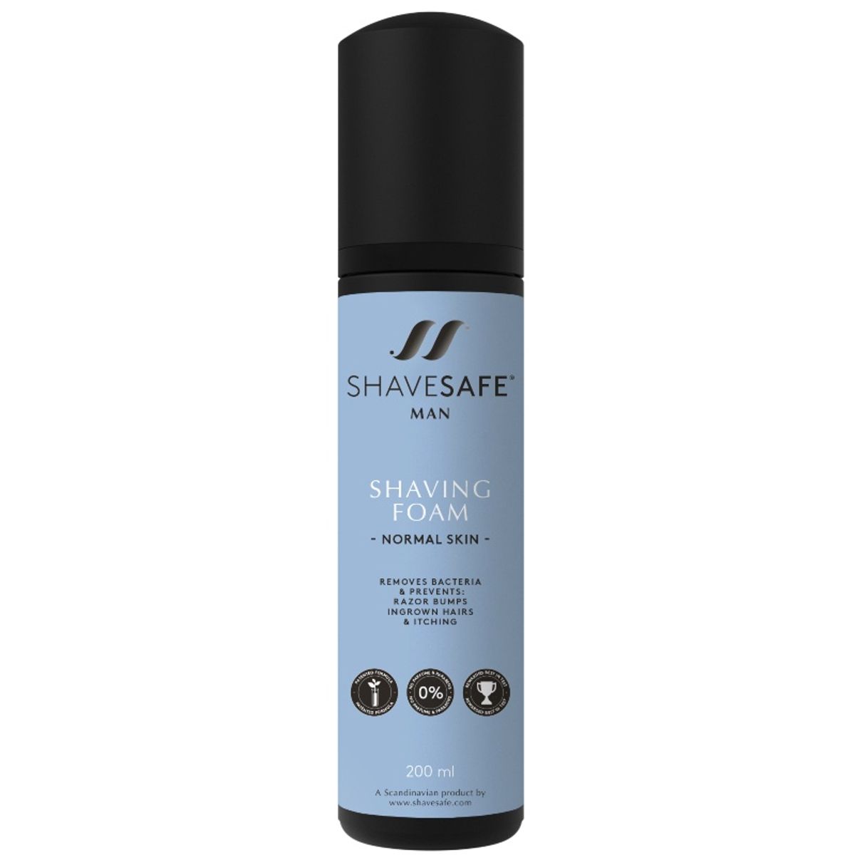 ShaveSafe Man Shaving Foam 200 ml - Normal Skin