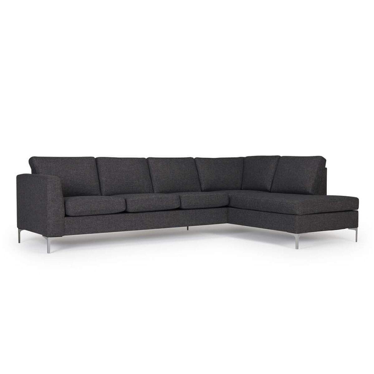 Shea K364 3 pers. open-end sofa - stof