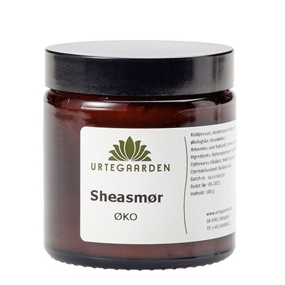 Sheasmør Økologisk - 100 gram - Urtegaarden