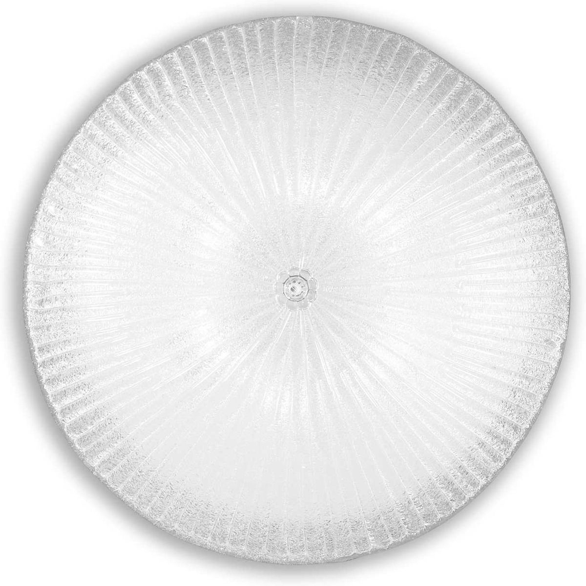 Shell, Loftslampe, E27 max 6 x 60W, E27, gennemsigtig, glas, Ø600xH200mm