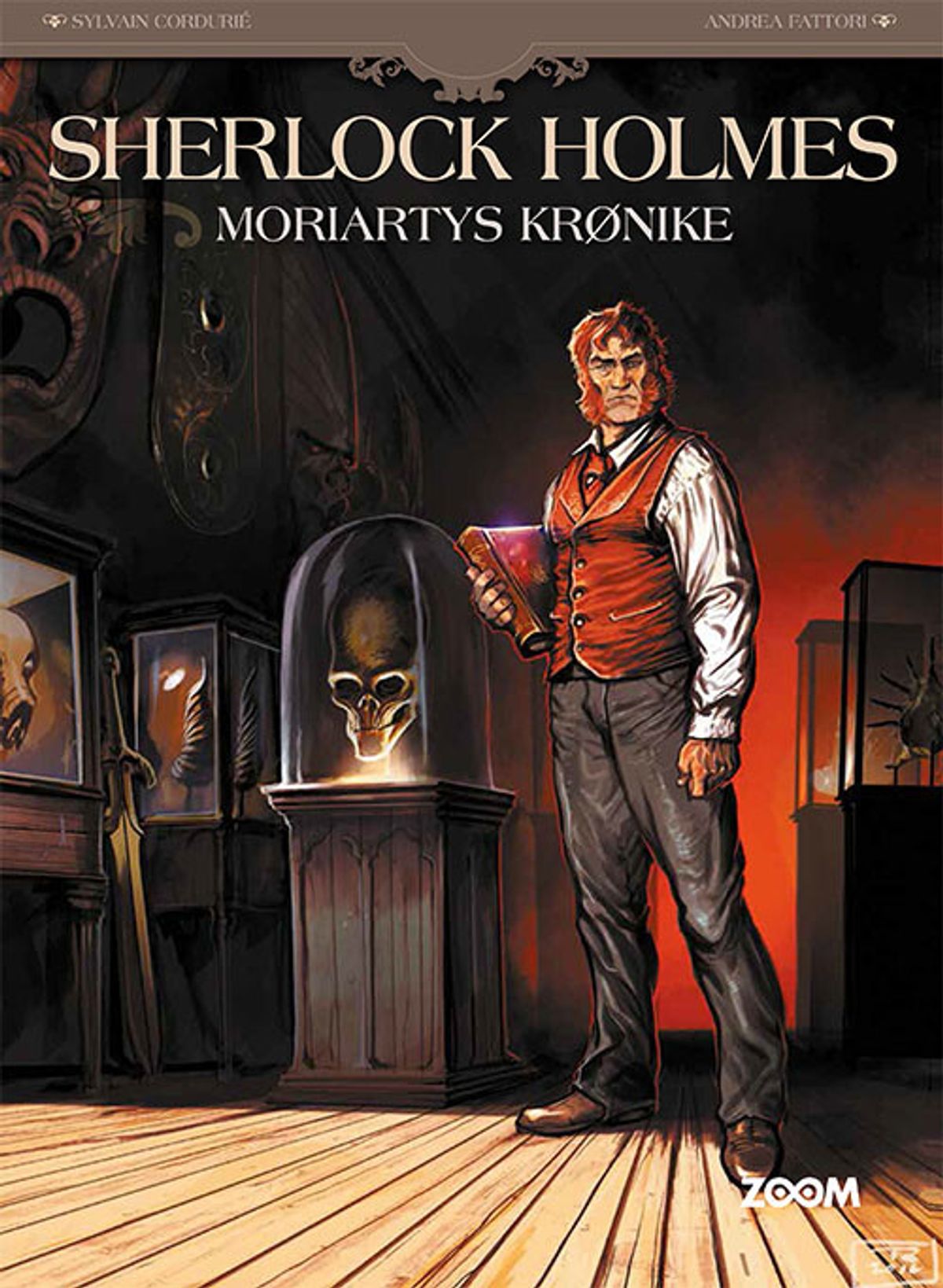 Sherlock Holmes: Moriartys Krønike - Sylvain Cordurié - Tegneserie