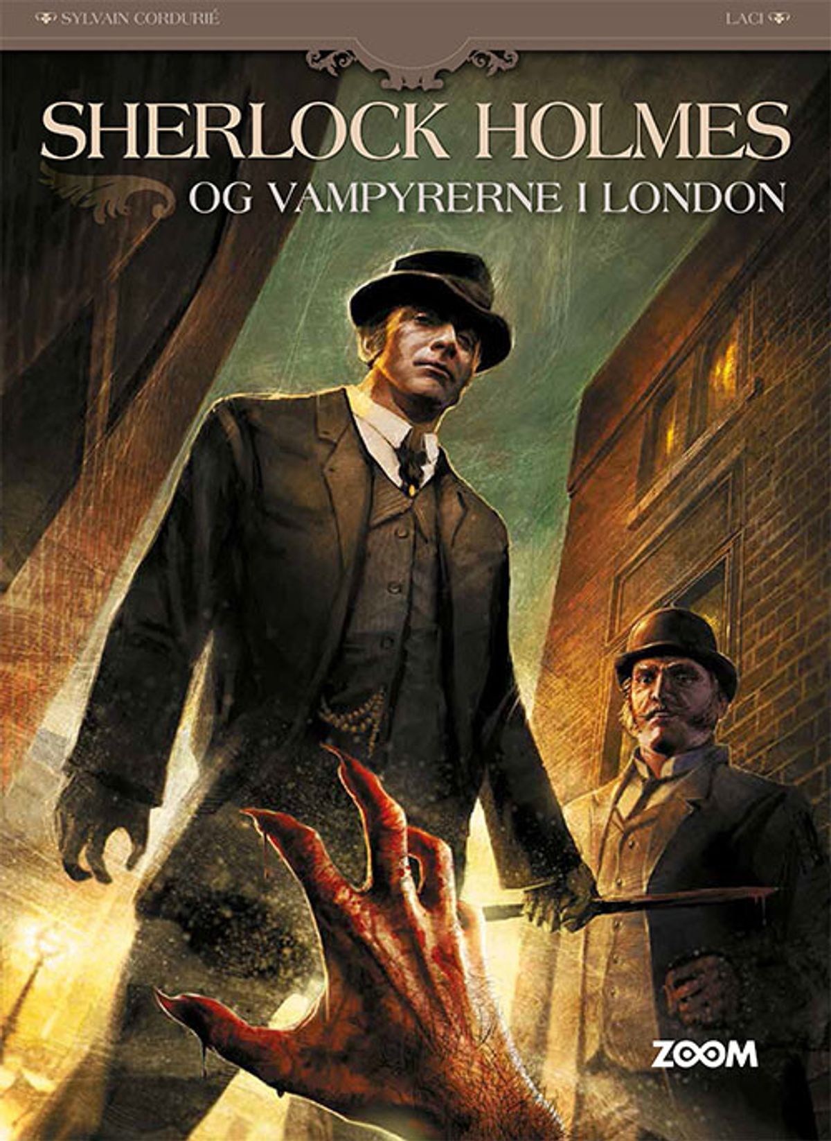 Sherlock Holmes Og Vampyrerne I London - Sylvain Cordurié - Tegneserie