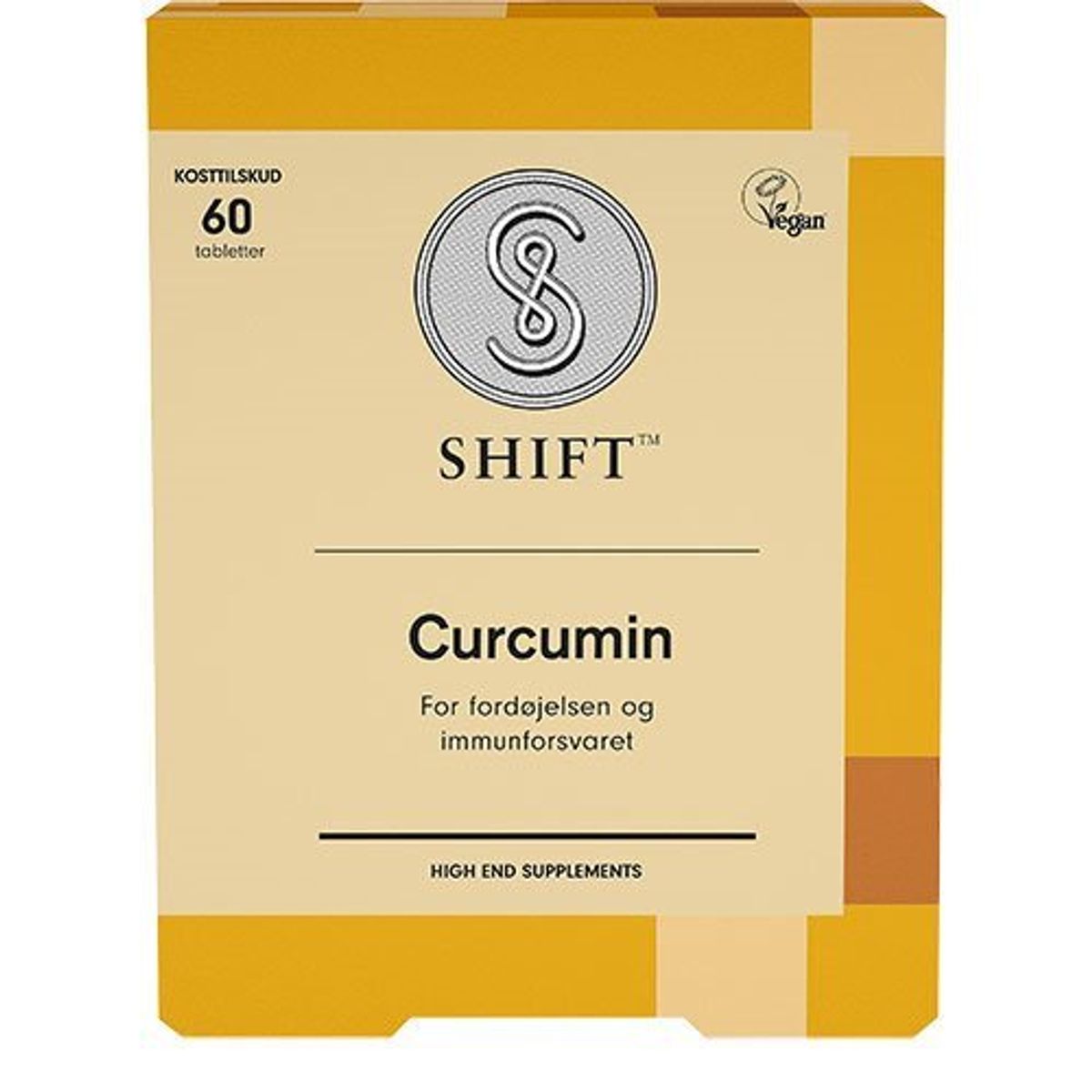 SHIFT Curcumin 60 tabletter