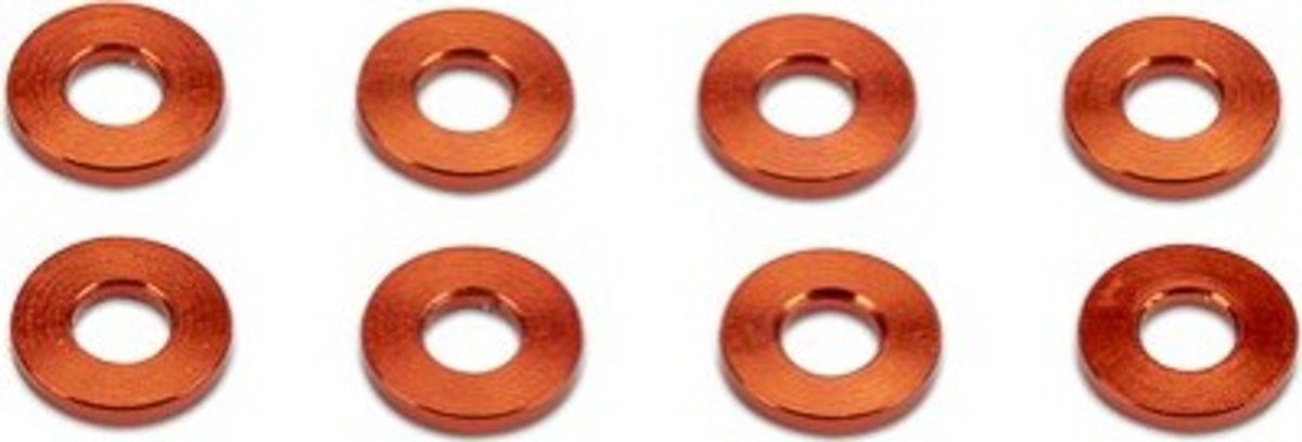 Shim 3x7x1mm (orange/8pcs) - Hp160406 - Hpi Racing