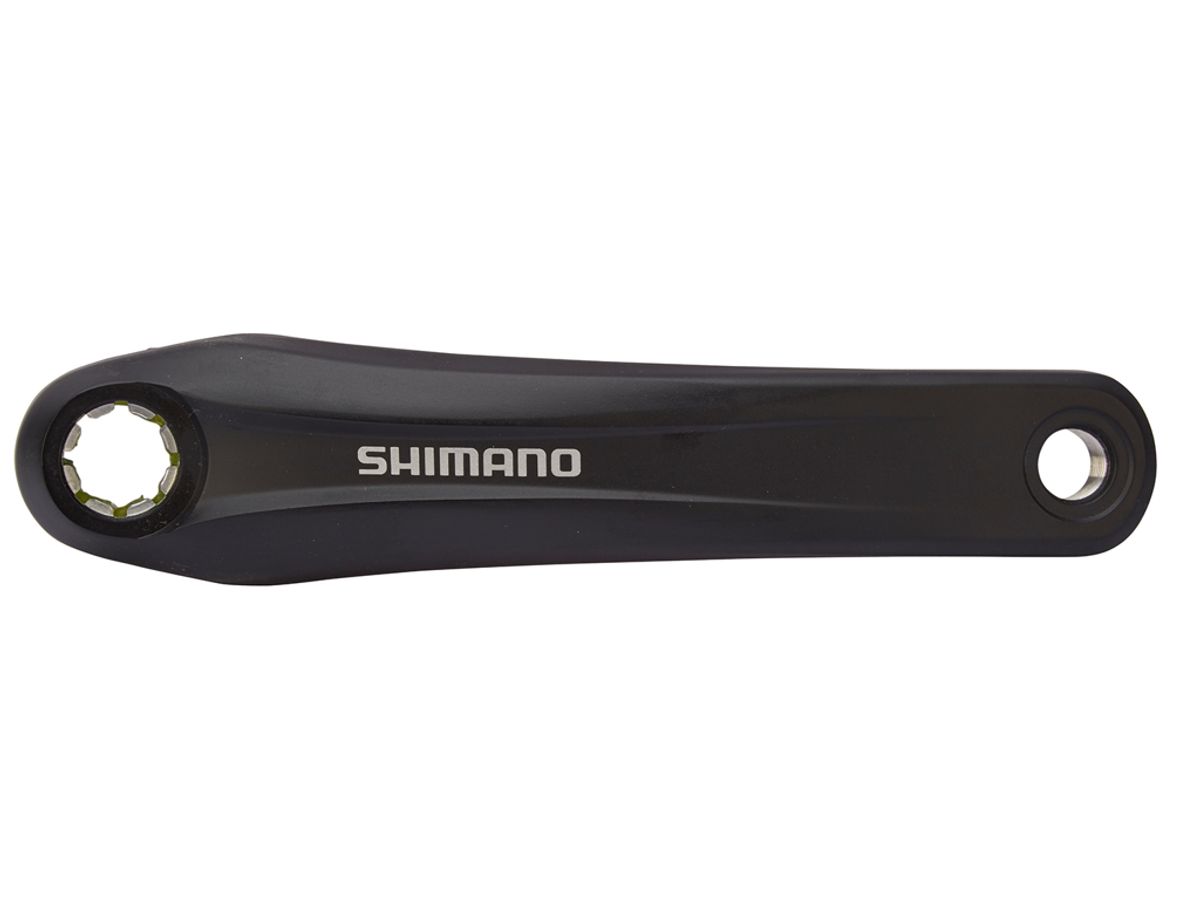 Shimano Alivio - Pedalarm 175mm venstre - Sort - Til Octalink krankaksel