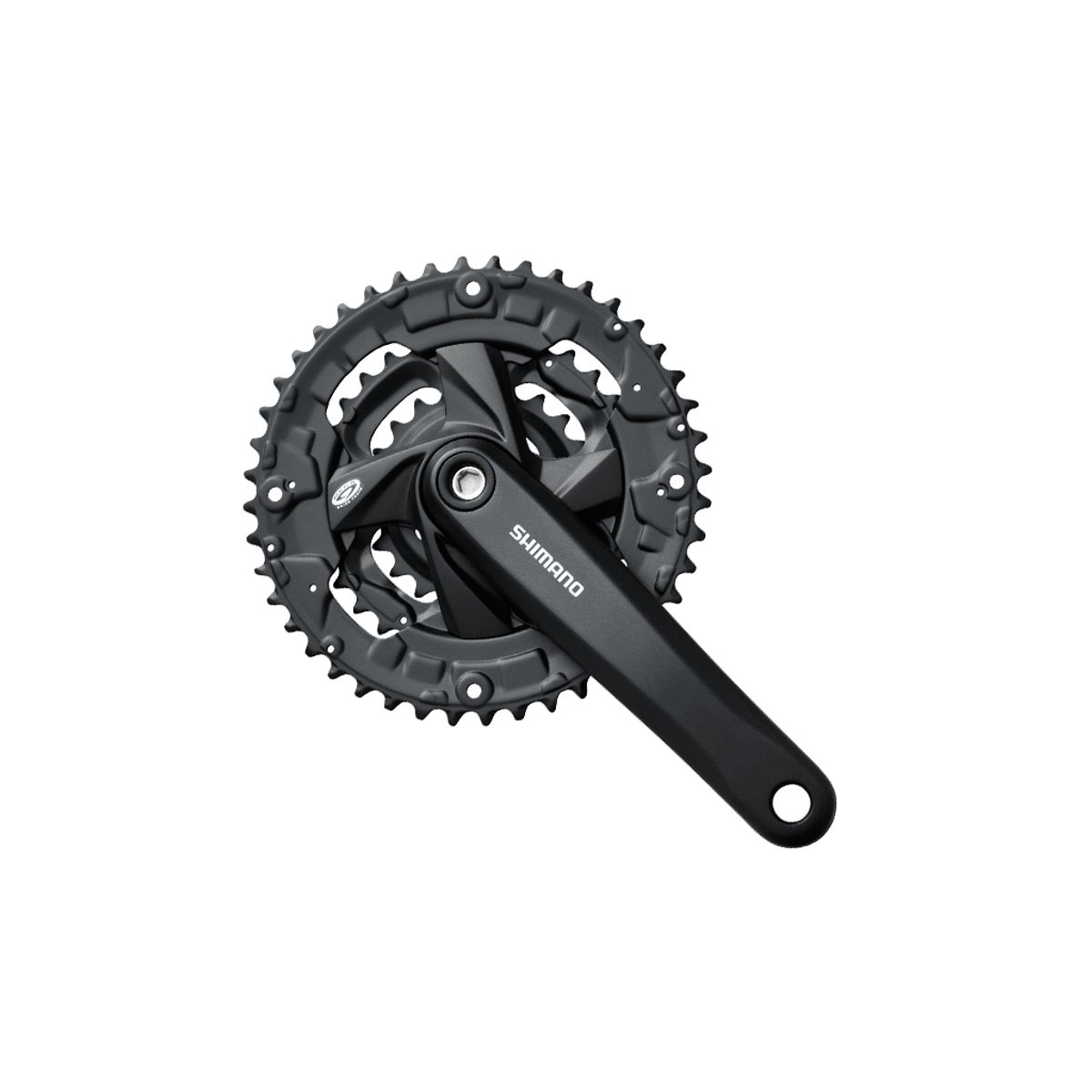 Shimano Altus - Kranksæt FC-M371 Triple kranksæt 48-36-26 tands 175 mm pedalarm