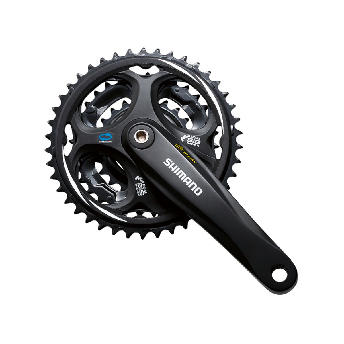 Shimano Altus - Kranksæt trippel 42-32-22 tands - 170mm pedalarme