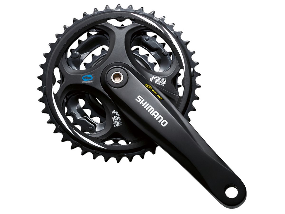 Shimano Altus - Kranksæt trippel 48-38-28 tands - 170mm pedalarme