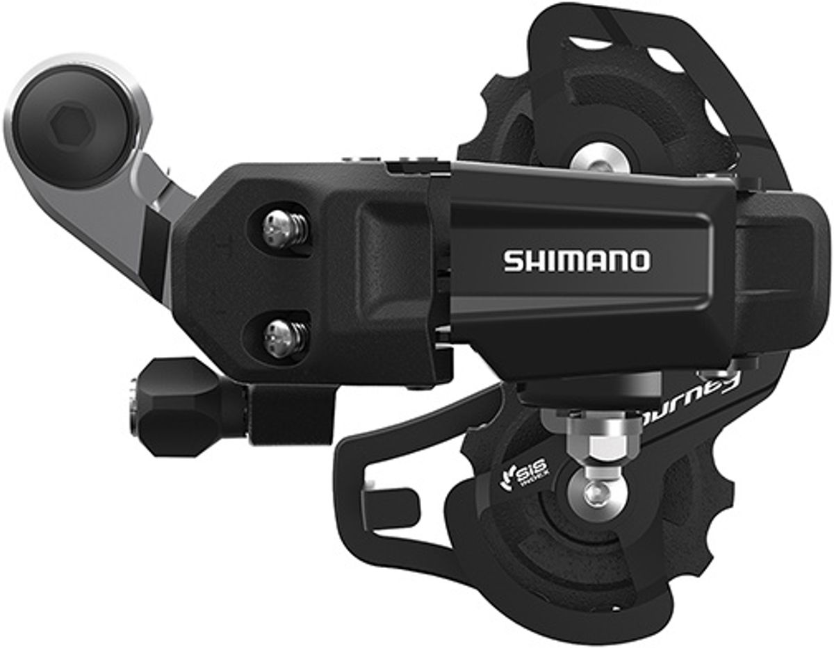 Shimano Bagskifter 6/7 Speed SS - RD-TY200 Tourney - Sort