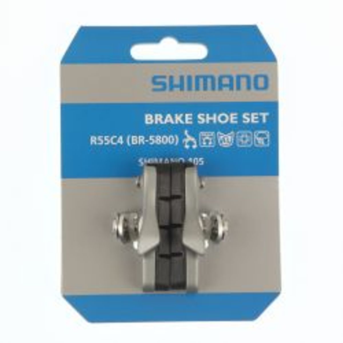 Shimano Bremseklods 105 6800 Sølv - Cykel bremseklods