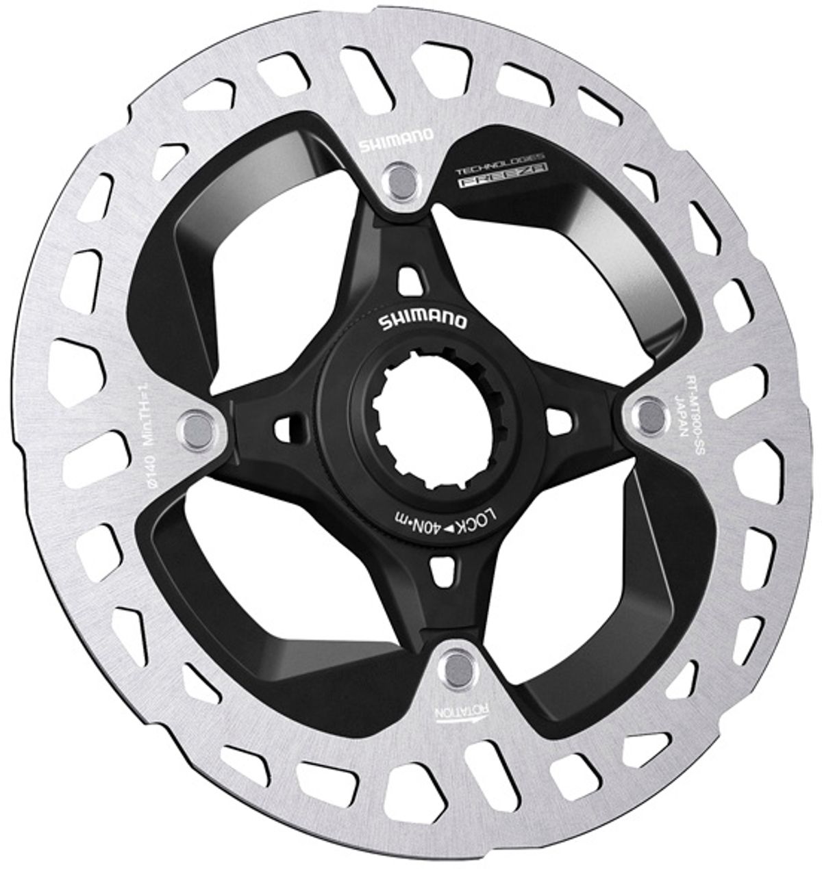 Shimano Bremseskive 140mm CL XTR MT900 Center Lock - Ice-Tech Freeza