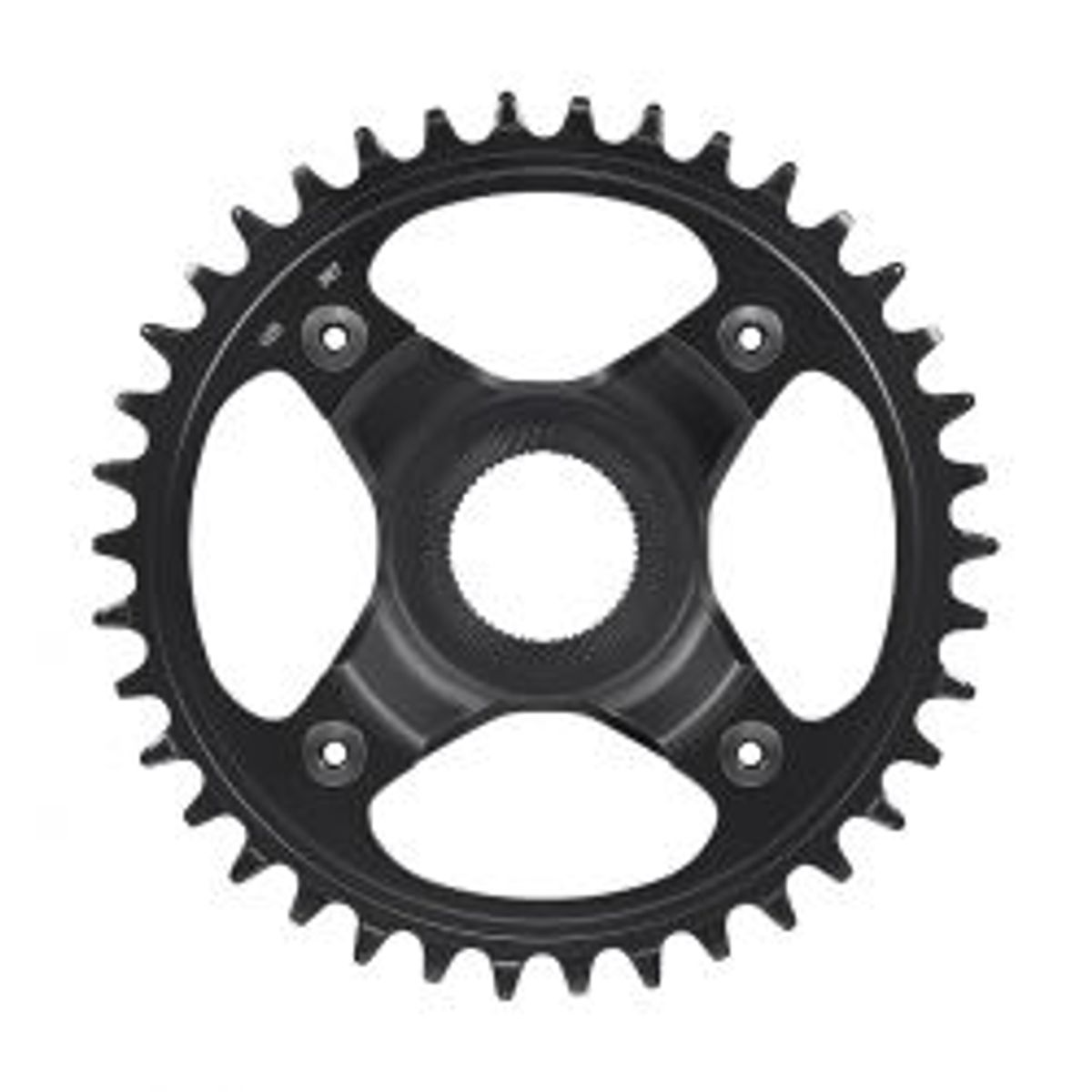 Shimano Chainring 38t Black 55mm Steps Sm-cre80-12-b W/o Cg - Cykel klinge