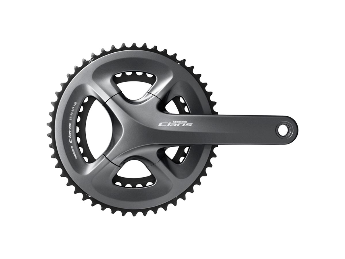 Shimano Claris - Compact kranksæt 50-34 tands - 170mm pedalarme