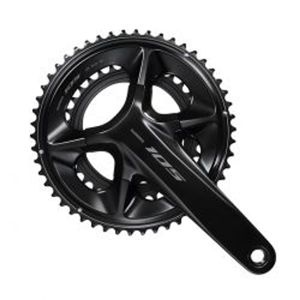 Shimano Crankset 12-speed Black Fc-r7100 52/36t 170mm - Kranksæt