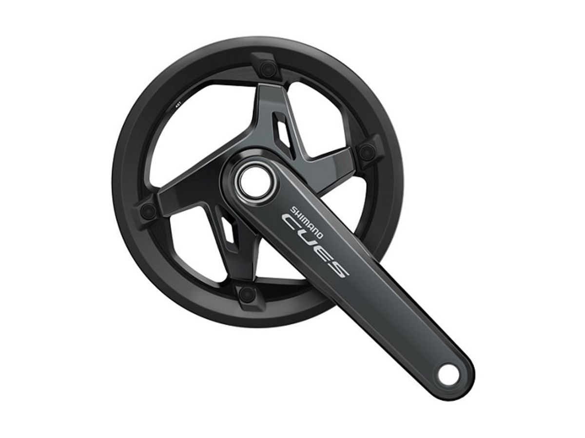 Shimano Cues Kranksæt - 42T - 11/10/9 speed - 170mm pedalarm - Inkl. Kædeskærm - FC-U8000-1