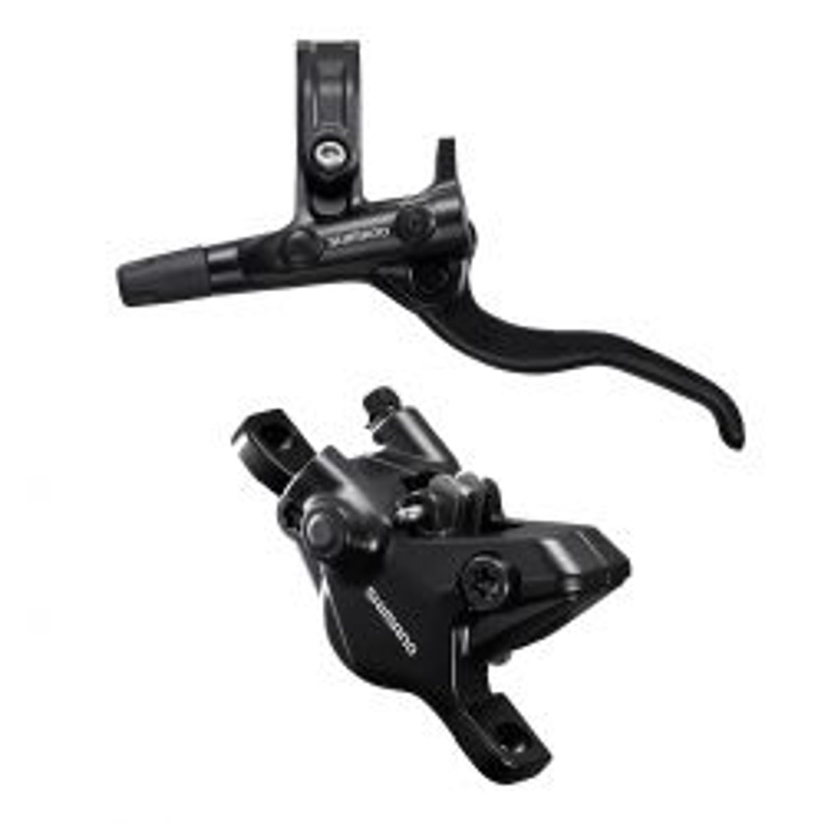 Shimano Db Sæt For Sort Bl-m4100(l), Br-mt410(f) - Cykel skivebremsesæt