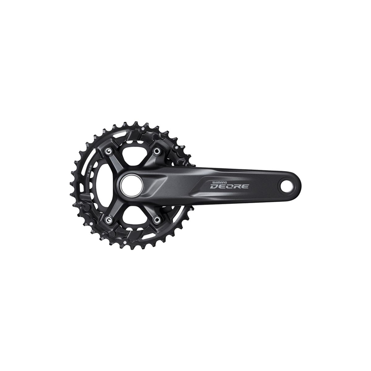 Shimano Deore - Kranksæt 2x11 gear Boost - 26/36 tands - 175mm pedalarme - M5100-B2