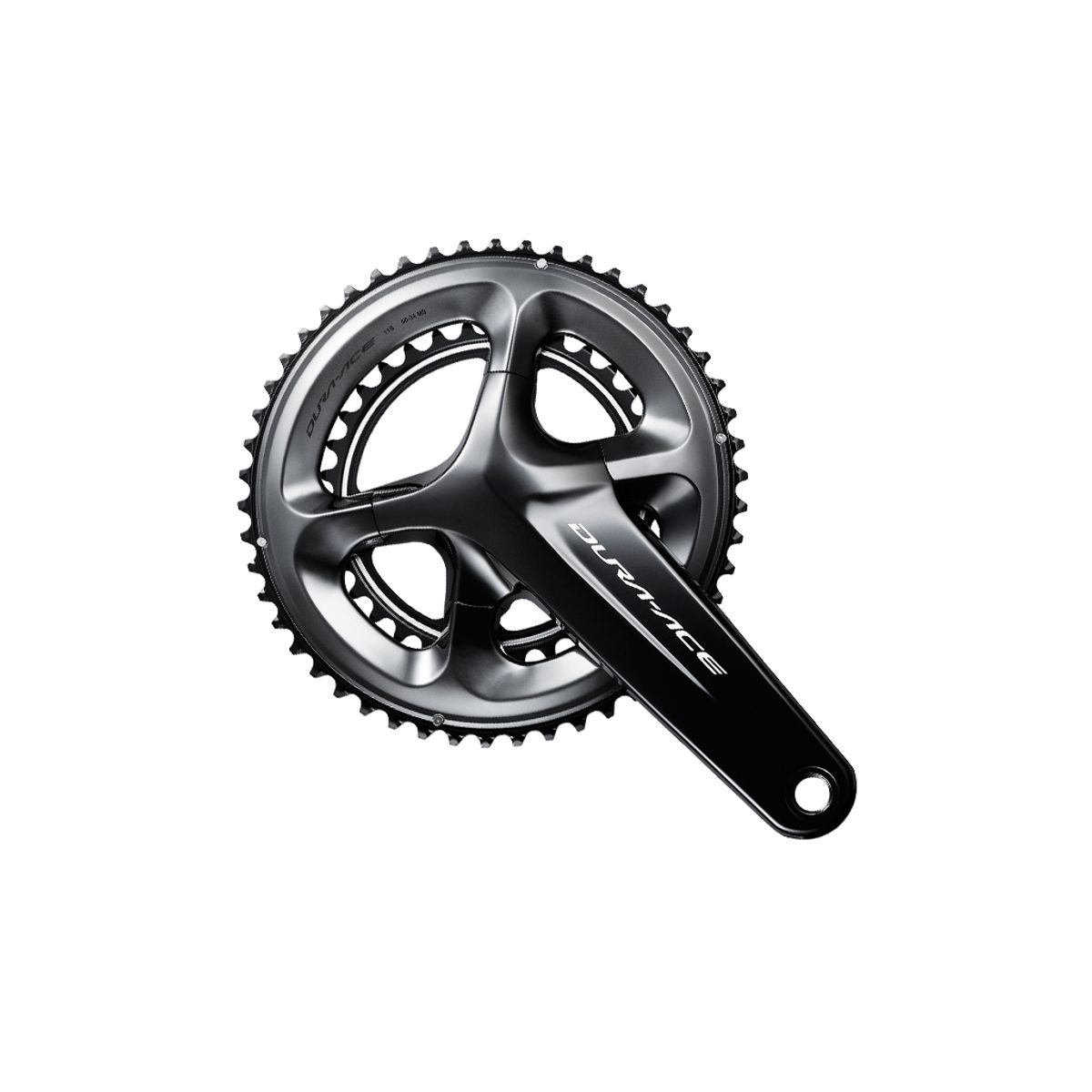 Shimano Dura Ace FC-R9100 - Dobbelt kranksæt - 52-36 tands - 172,5 mm.