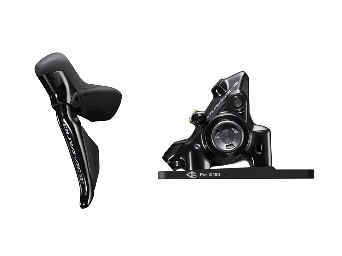 Shimano Dura Ace R9270 Di2 - Skifte- og bremsegreb venstre - Hydraulisk kaliber og olieslange