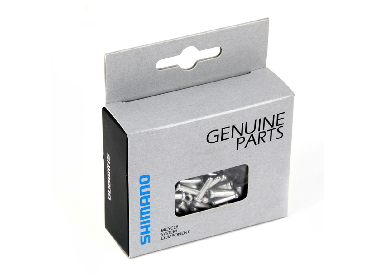 Shimano Endestop - Til gearwire - 1.2mm - 100 stk.