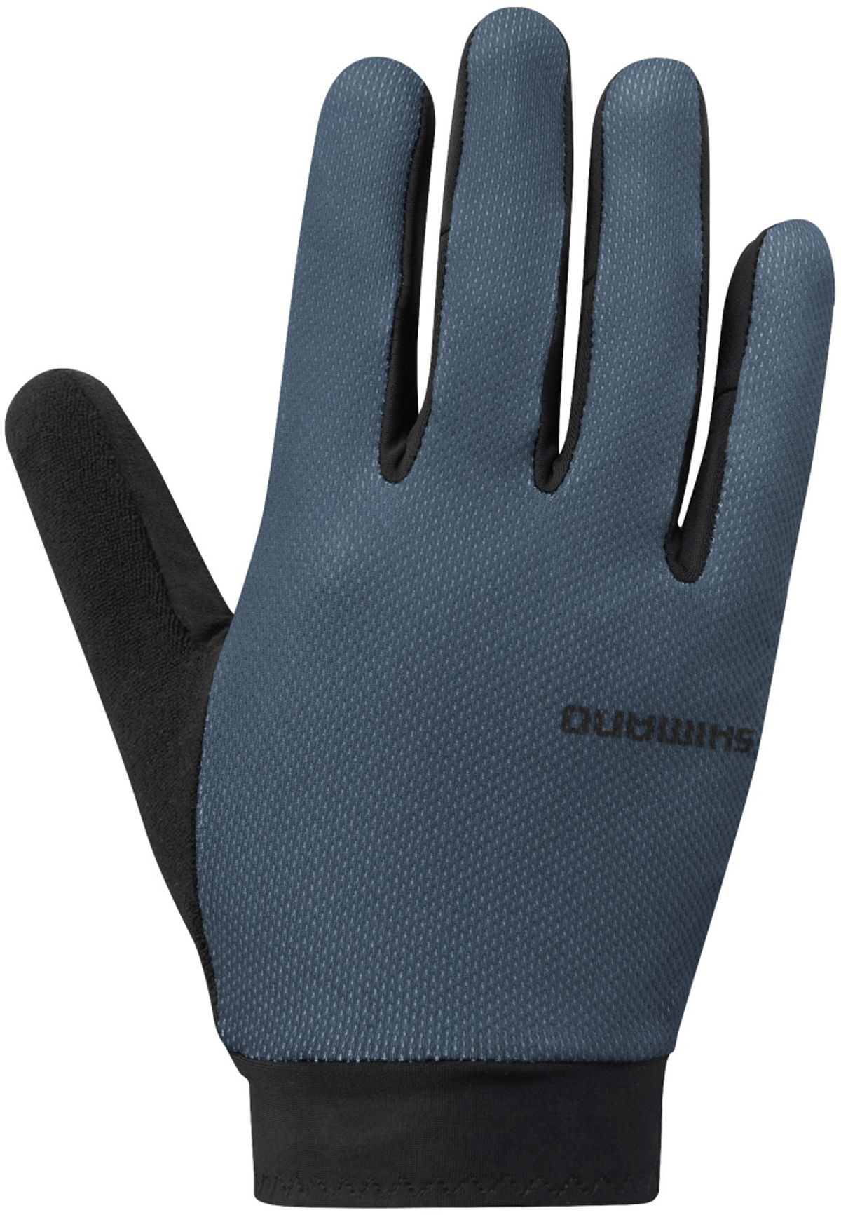 Shimano Explorer Full Finger Gloves - Blue Gray