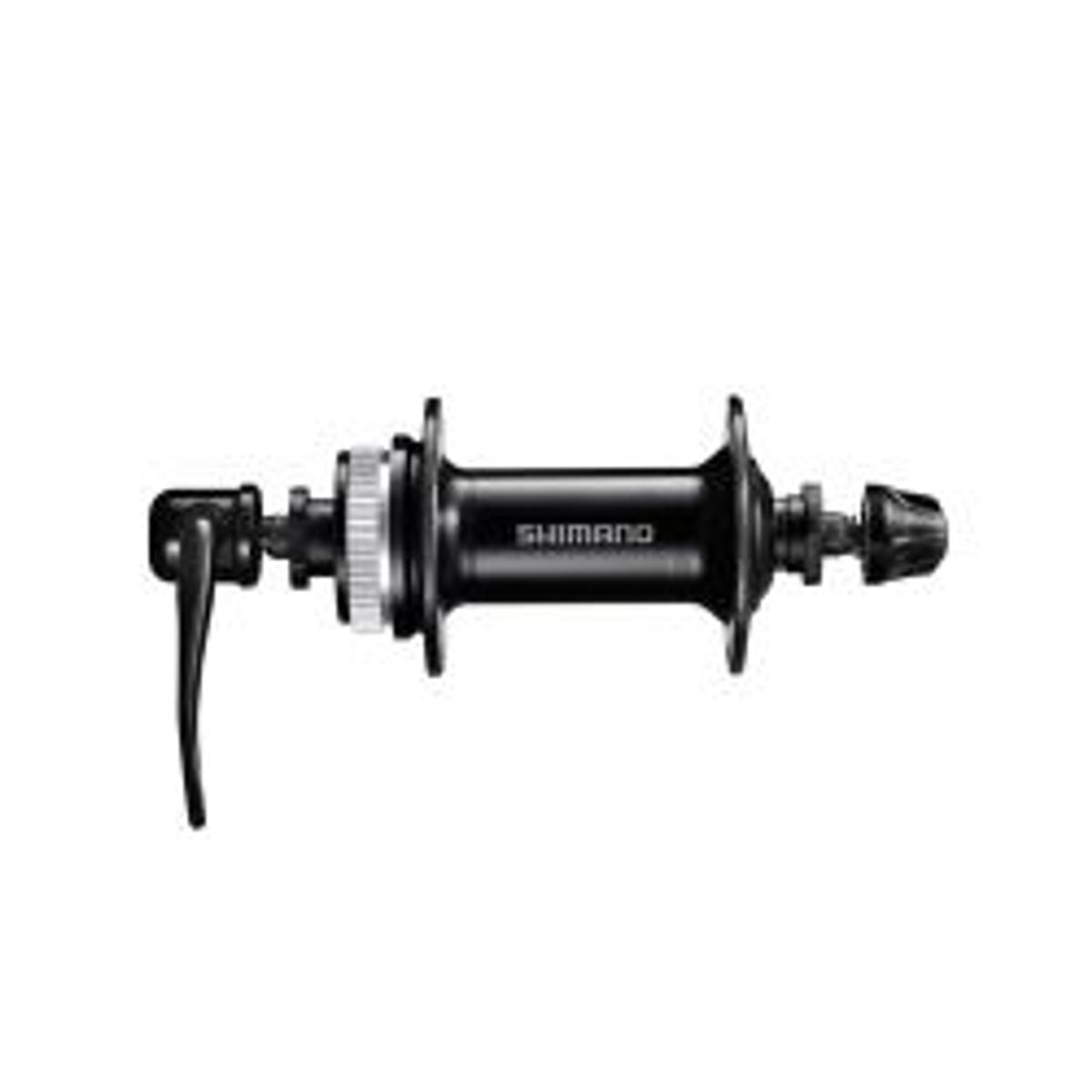 Shimano Front Hub 100/36 Black Hb-qc300 Disc Brake Cl - Cykelnav