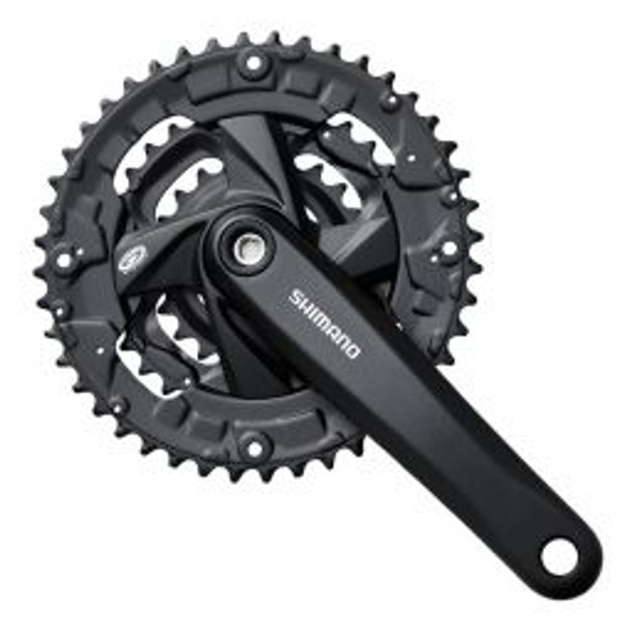 Shimano Kranksæt 9sp Trippel 175mm 9-sp Til (ll)123mm Firkant - Kranksæt