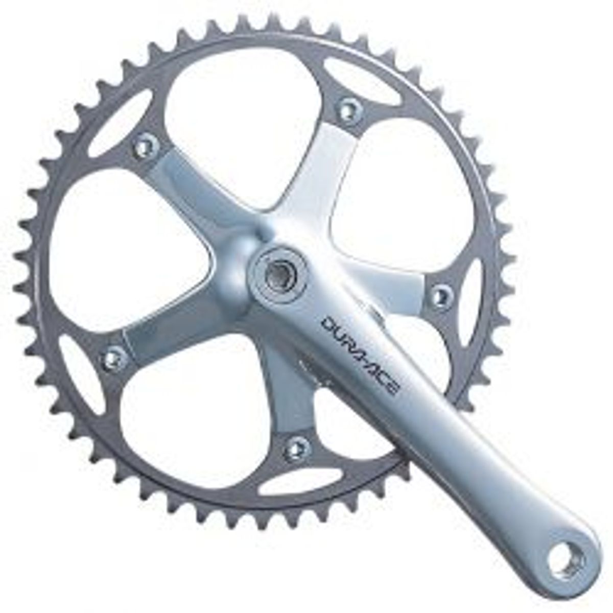 Shimano Kranksæt Track Dura-ace 7710 Sølv, 170mm - Kranksæt