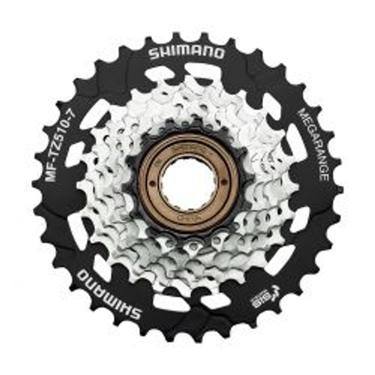 Shimano Multiple Freewheel Sprocket 7s Mf-tz510 14-16-18-20-22-24-34t - Cykel kassette