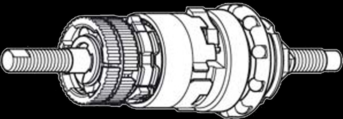 Shimano Navindsats SG-3C41 - 168mm