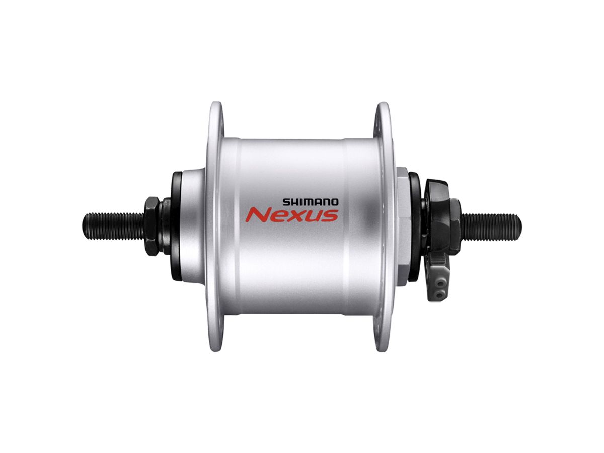 Shimano Nexus - Dynamo fornav - Sølv - DH-C3000 6V/1,5W - Møtrik bespænding