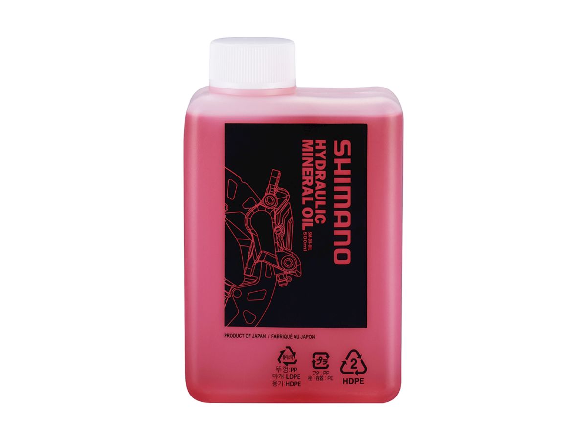 Shimano - Olie mineralsk - 500ml - Til skivebremser