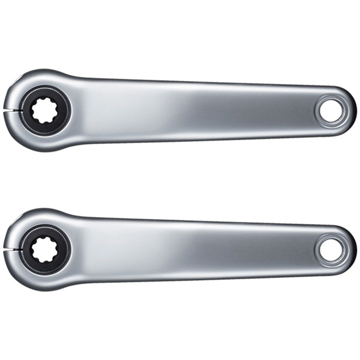 Shimano Pedalarm Set STEPS - Sølv