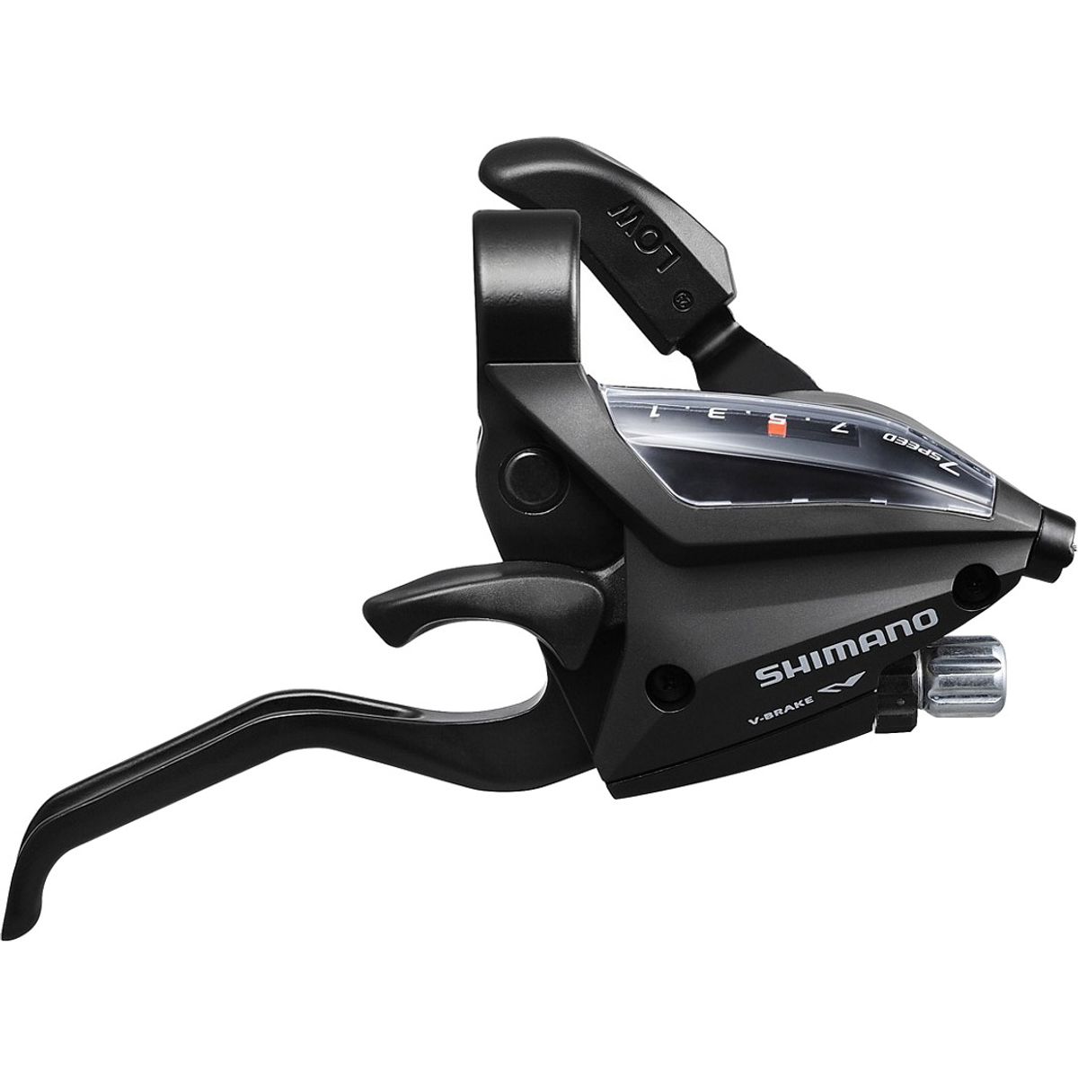 Shimano Skiftegreb Højre ST-EF500 7 Speed - Sort