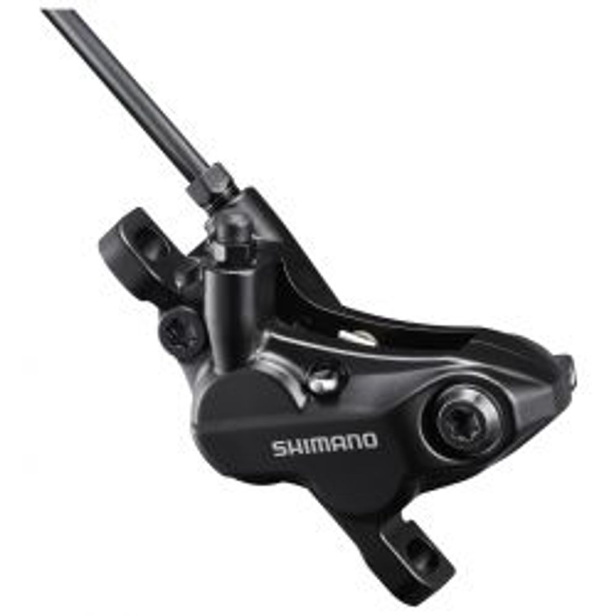 Shimano Skivebremsekaliber Mt-520, Sor 4-pot Resin, Ej Adapter - Cykel skivebremsesæt