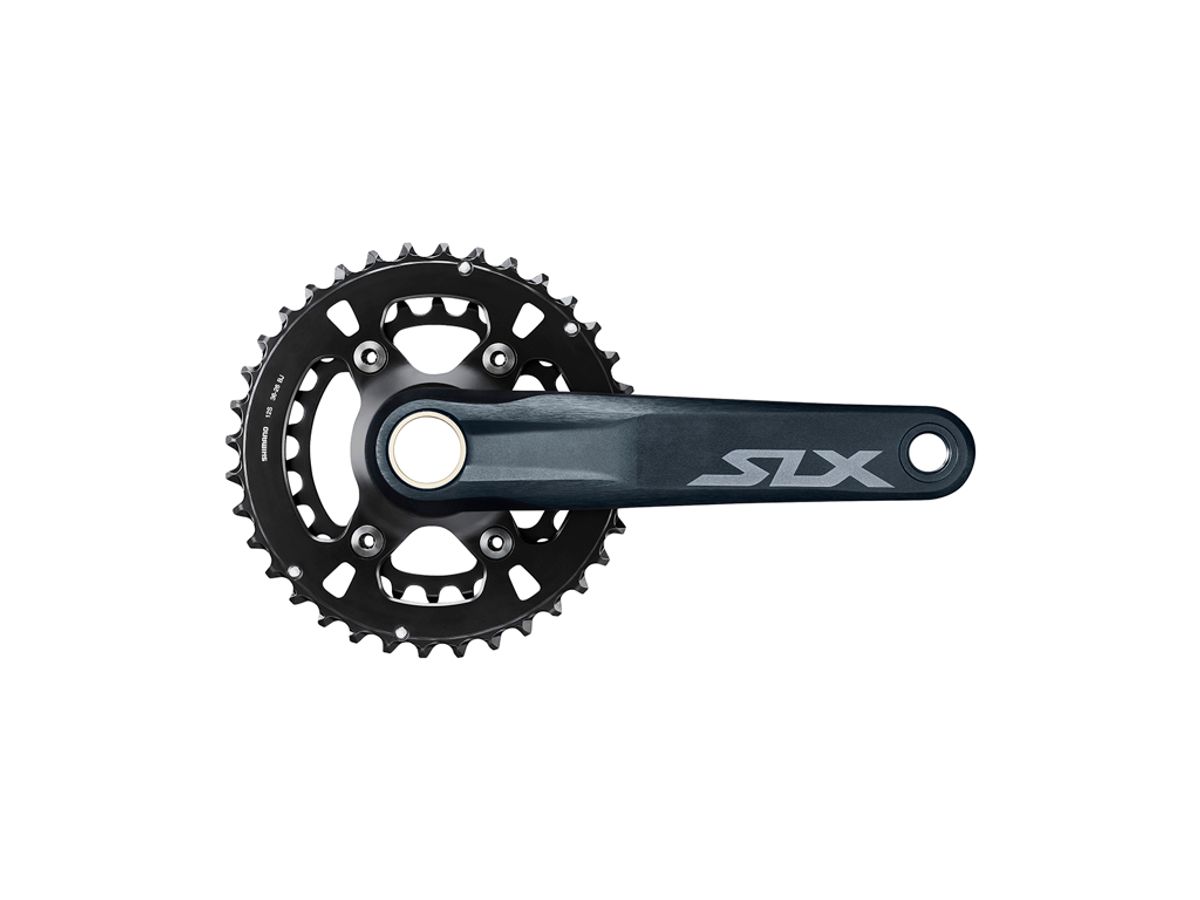 Shimano SLX - Kranksæt M7100 - 2x12 gear 26/36 tands klinger - 175 mm Pedalarme