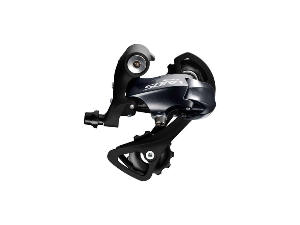 Shimano Sora RD-R3000-SS - Bagskifter - 2 x 8/9 gear med kort laske Sort