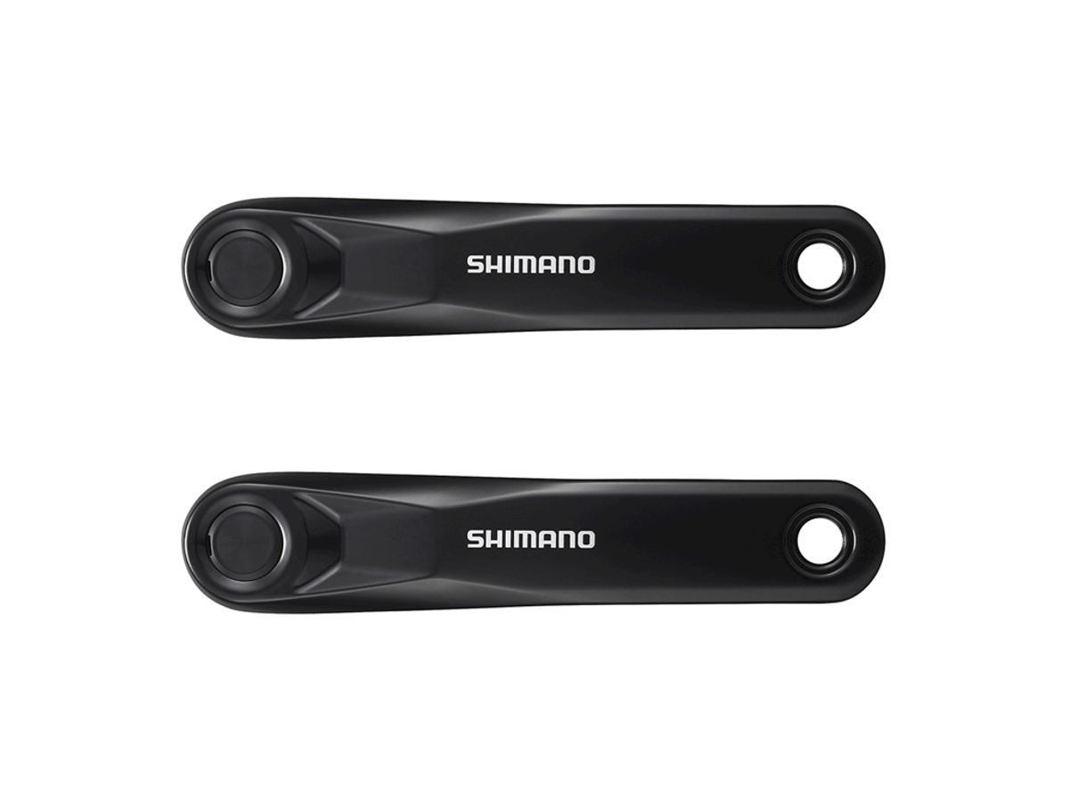 Shimano Steps - Pedalarmset FC-E5010 - 170 mm - Sort - Uden klinge