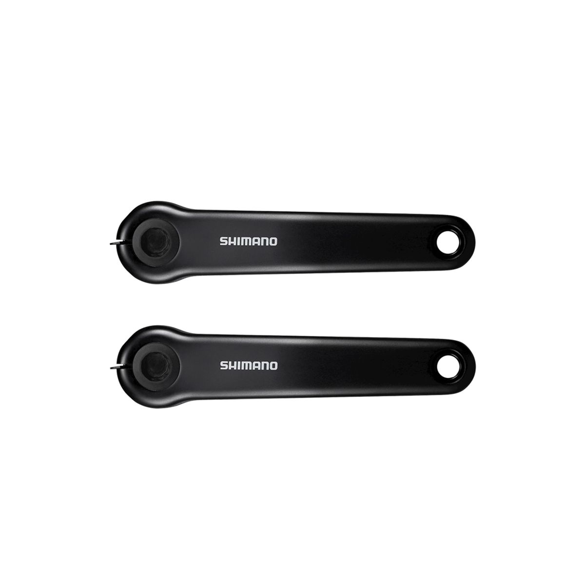 Shimano Steps - Pedalarmset FC-E6100 - 170 mm - Sort - Uden klinge