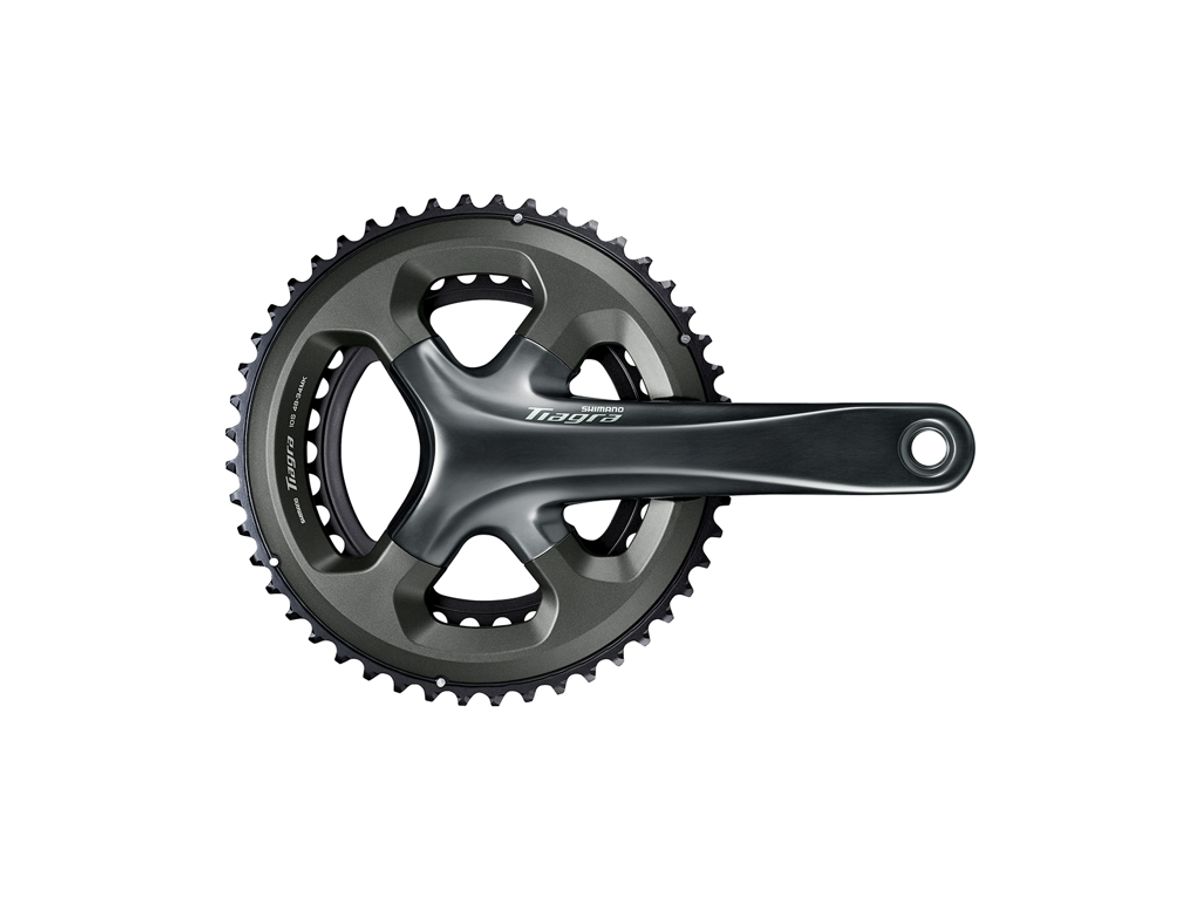 Shimano Tiagra - Kranksæt FC-4700 Dobbelt 48-34 tands - 170mm pedalarme