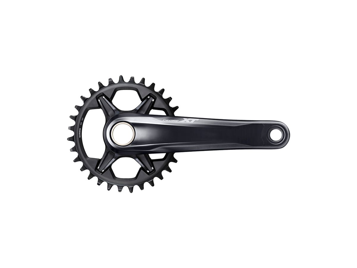 Shimano XT - Kranksæt M8100 - 1x12 gear uden klinge - 170 mm Pedalarme