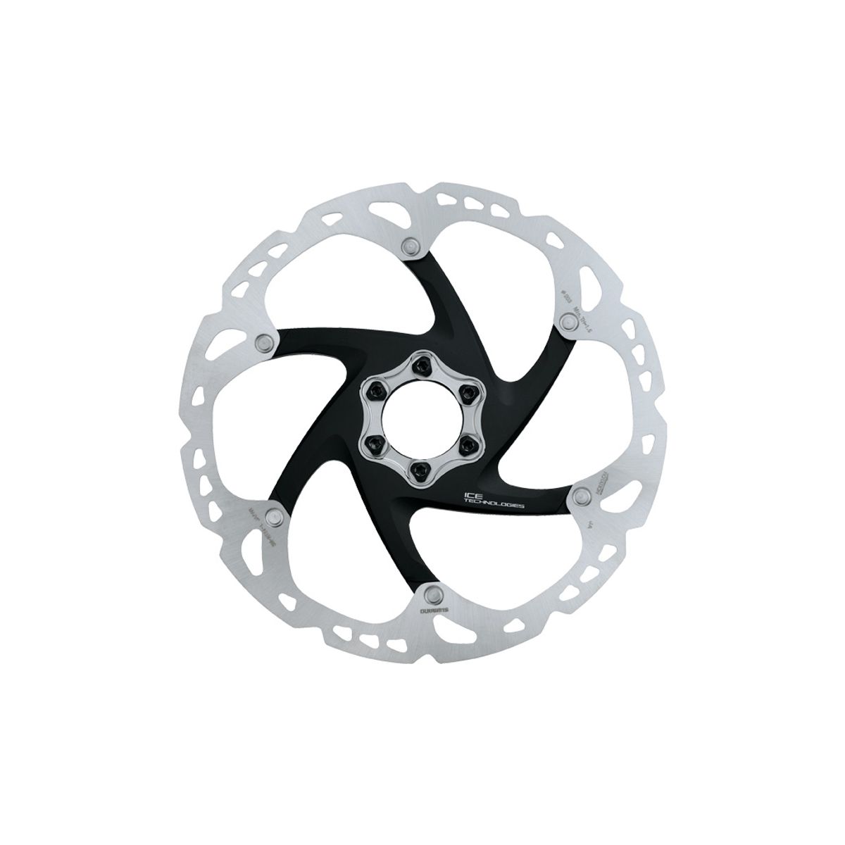 Shimano XT - Rotor til skivebremser 203mm til 6 bolt montering