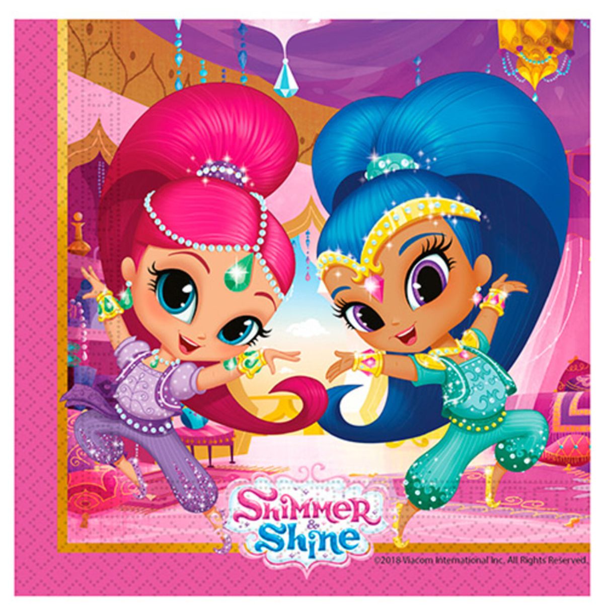 Shimmer and Shine servietter