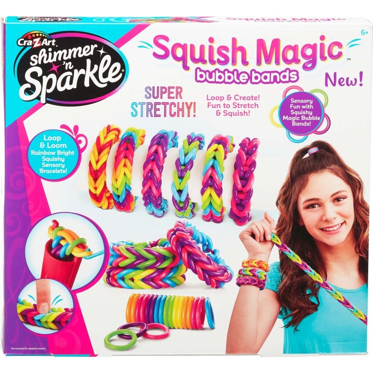 Shimmer N Sparkle - Squish Magic Bubble Bands (17343)