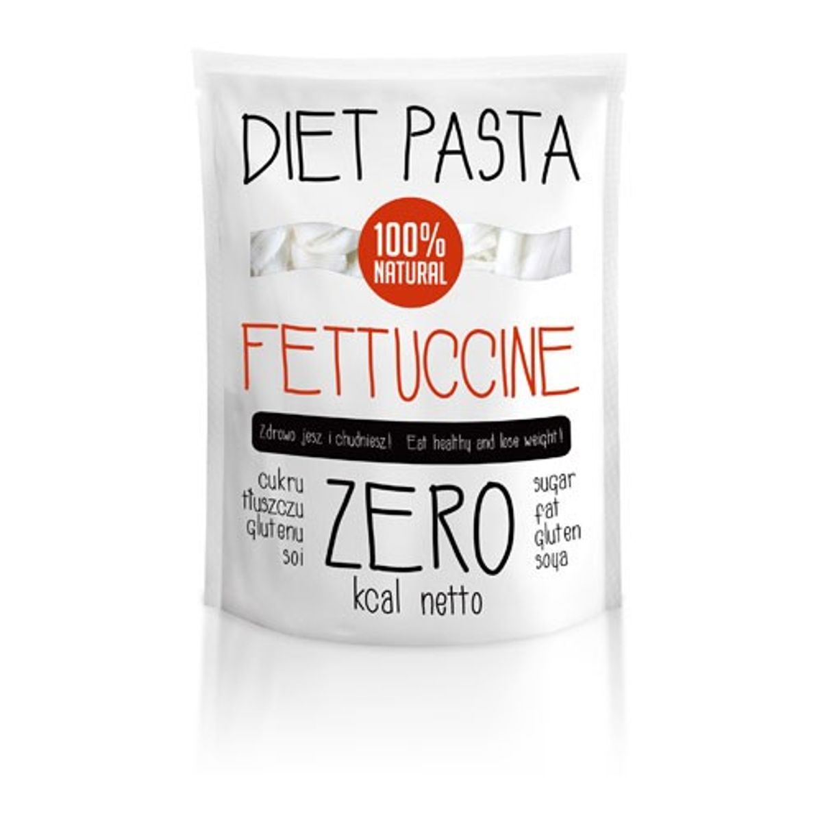 Shirataki fettuccine glutenfri - 200 gram - Diet Food