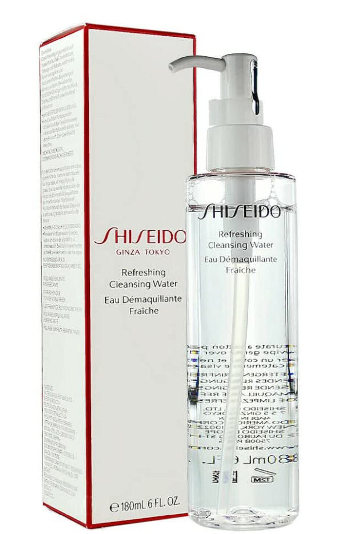 Shiseido ginza tokyo refreshing cleansing water 180ml